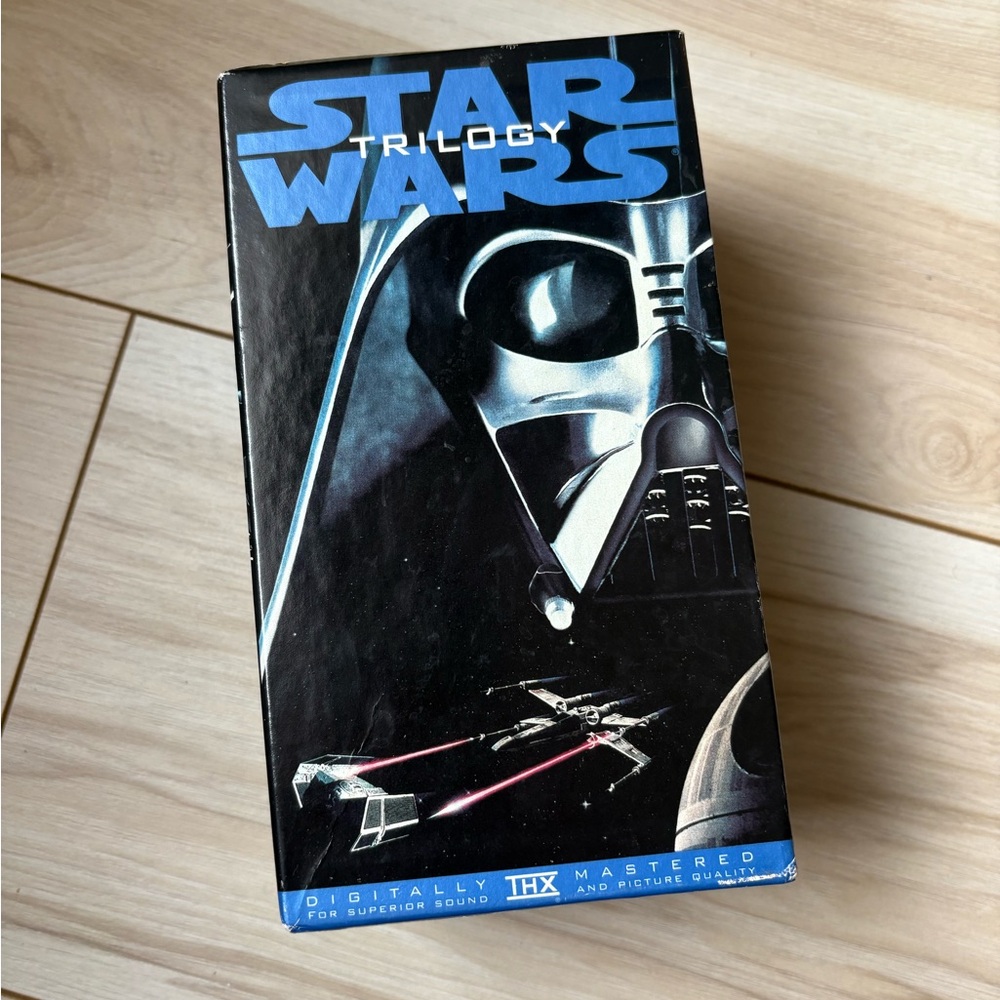 Star Wars Original Trilogy VHS THX Box Set A New Hope Empire Jedi Vintage - Picture 2 of 5